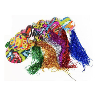 Gorro Chaplin Plástico Con Flecos Surtidos X12 Somoscotillon Gorro Chaplin Plástico Con Flecos Surtidos X12 Somoscotillon