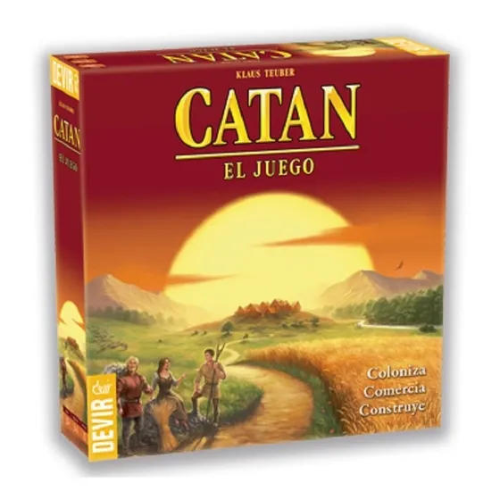 Catan - Juego De Mesa En Español - Devir