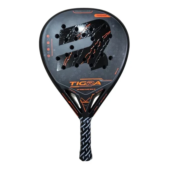 Paleta Paddle Royal Padel Tigra Padel + Color Negro