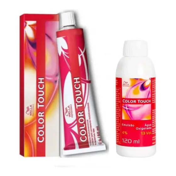 Wella Color Touch 60gr + Emulsão 13 Vol - Selecione A Cor 