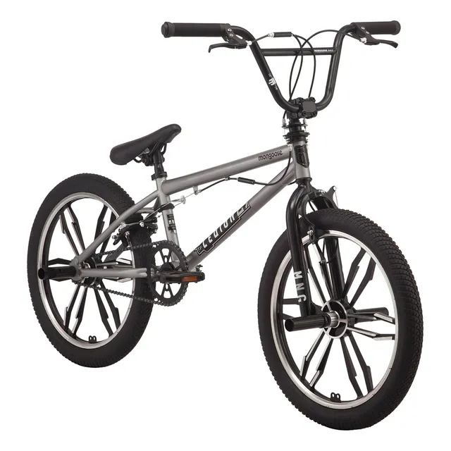 Bicicleta Bmx Mongoose Legion Mag Freestyle R20 Cuadro Acero Color Plateado Tamaño Del Cuadro 20