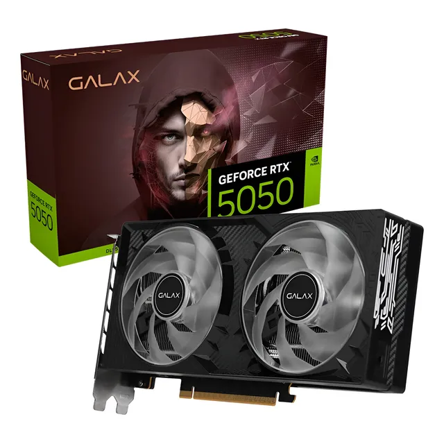 Placa De Vídeo Galax Rtx 5050 8gb Gddr6 128 Bits 1 Click Oc