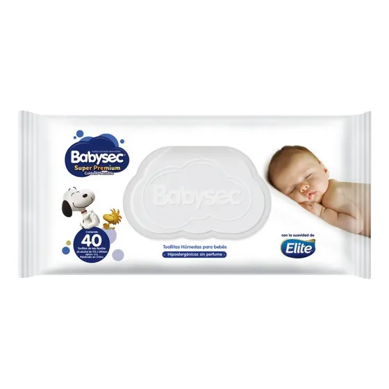 Toallitas Babysec Super Premium X40