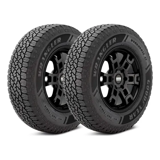 Kit 2 Pneus 235/70r16 Goodyear Wrangler Workhorse At 109t Índice de velocidade T