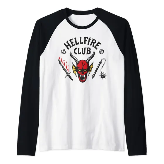 Remera Niños Stranger Things Hellfire Club Sàmano