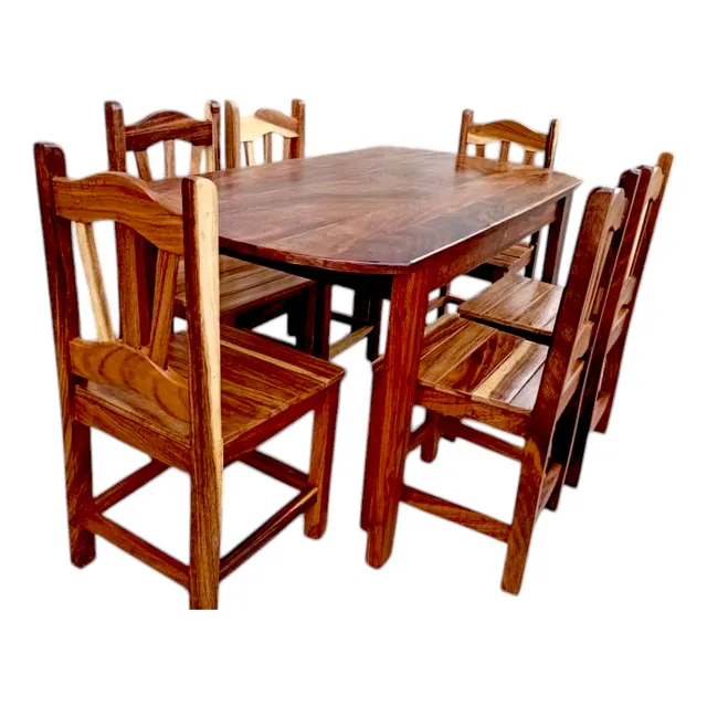 Juego De Comedor 6 / 4 Sillas Madera Diseños Personalizados