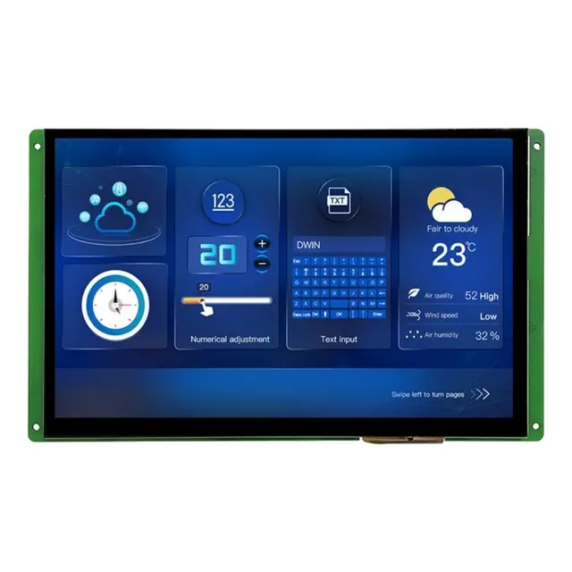 Pantalla Tactil Capacitiva 10.1pulgadas 1280x800dwin 232/485