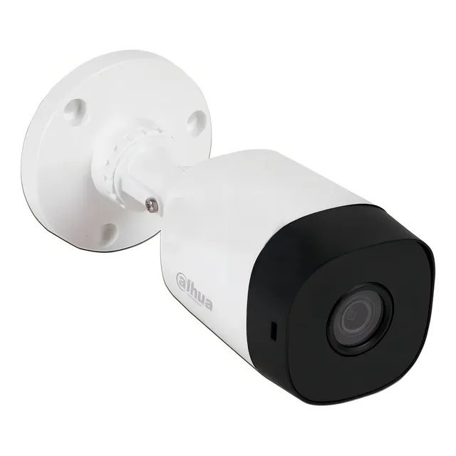 Cámara De Seguridad Dahua Bala 5mpx Color Blanco