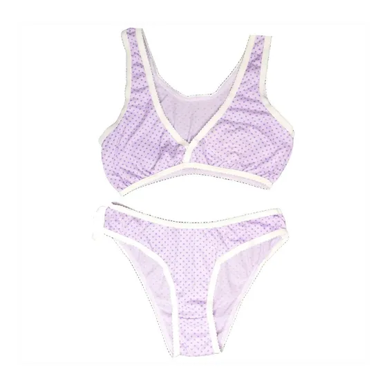Conjunto De Top Panty Creaciones J.d. Algodón Multicolor