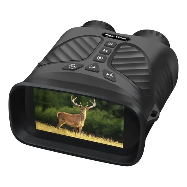 Binoculares Digitales Con Visión Nocturna 10x Pantalla 3  Hd