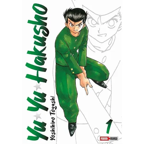 Panini Manga Yu Yu Hakusho N.1, De Yoshihiro Togashi., Vol. 10. Editorial Panini, Tapa Blanda, Edición 1 En Español, 2020