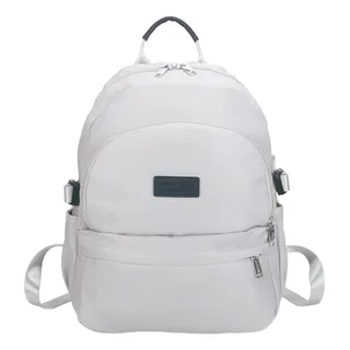 Bolsa Mochila Frésia Nylon Santino Off White Sab411u68 Bolsa Mochila Frésia Nylon Santino Off White Sab411u68