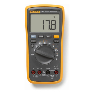 Multímetro Digital Con Temperatura Cat Iii Fluke-17b+ Esp Multímetro Digital Con Temperatura Cat Iii Fluke-17b+ Esp