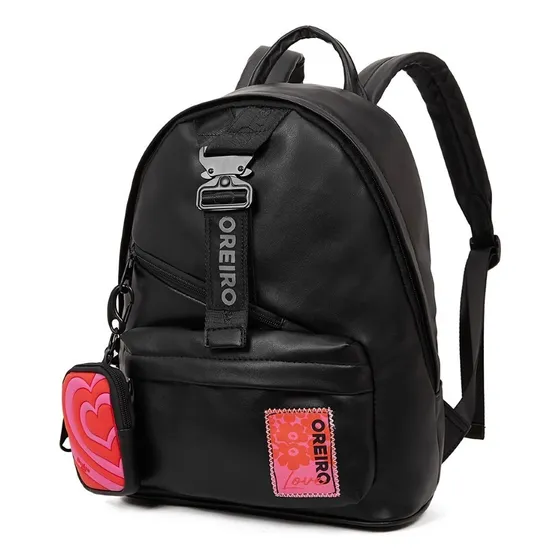 Mochila Mujer Cuero Eco Monedero Ajustable Resistente 16 