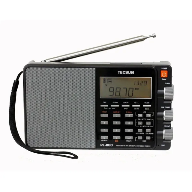 Radio Onda Corta Tecsun Pl880 Usado Como Nuevo Gran Sintonia
