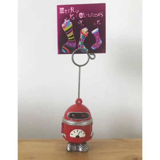 Adorno De Mini Robot Para Fotos