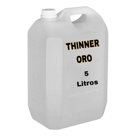 Thinner Oro 5 Lts Premium En Bidon