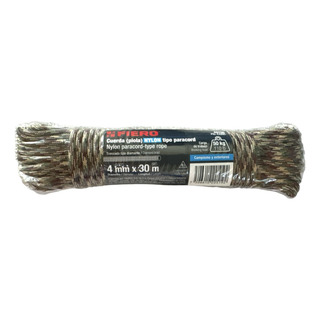 Piola De Nylon Paracord De 4mm X 30 M Camo 49706 Piola De Nylon Paracord De 4mm X 30 M Camo 49706