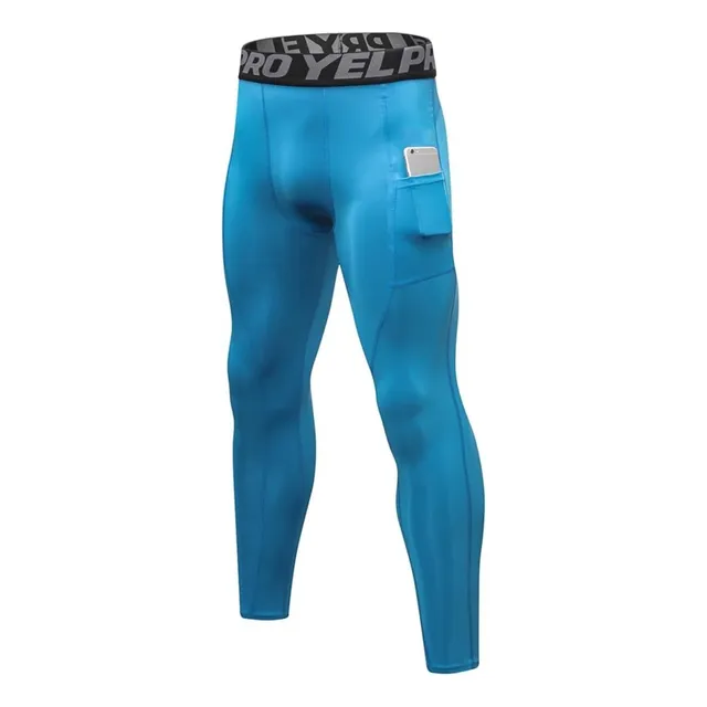 Pantalones De Compresión Deportivos Running Para Hombre