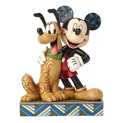 Figura Enesco Disney Traditions De Mickey Mouse Y Pluto, 15