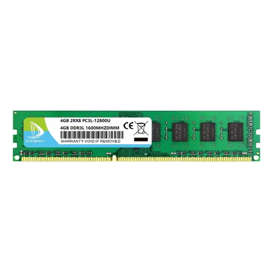 Memoria ram Gamer 4GB DDR3-1600MHZ Rasalas 1x4GB-Pc3L-12800U Desktop Dimm green