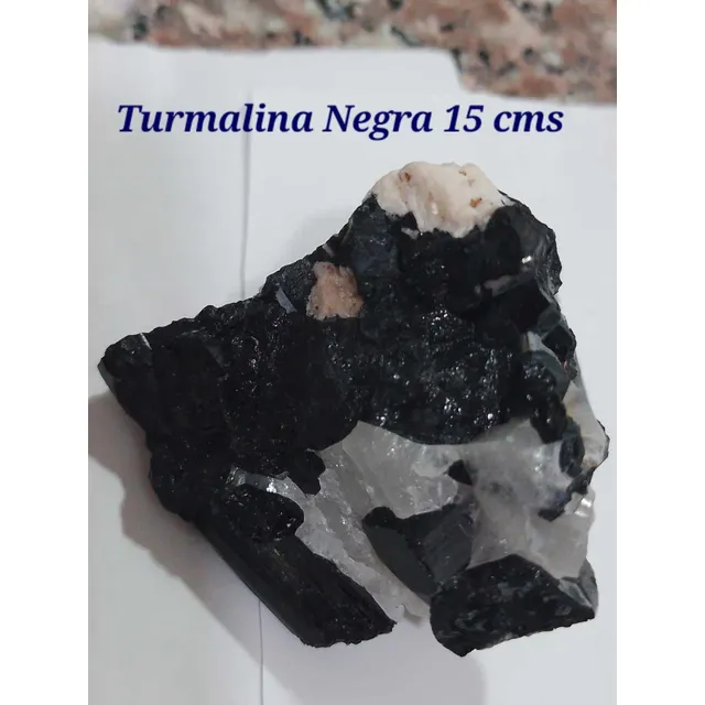 Cuarzo Turmalina Negra - Energía Y Protección