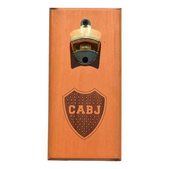 Destapador De Cerveza De Pared Con Imán - Boca Jr.