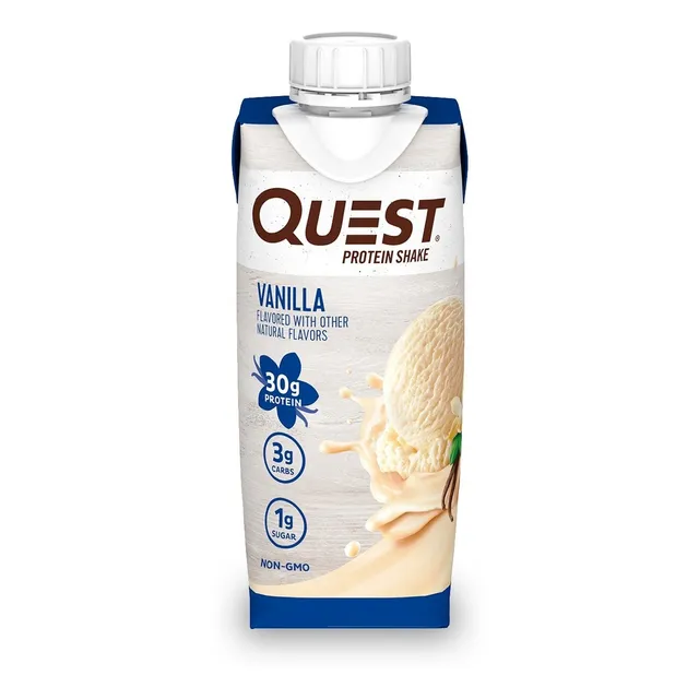 Proteína Líquida Quest Nutrition Sabor Vainilla 325ml