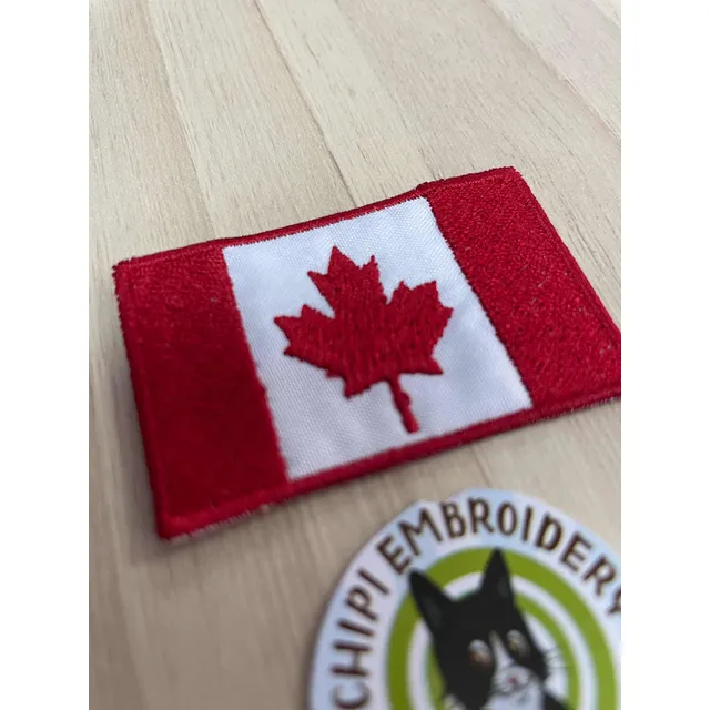 Parcho Bordado Bandera Canada Se Pega Con Plancha O Coser