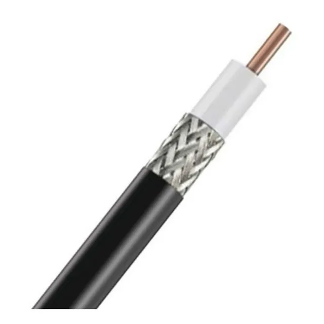 Cable Coaxial Rg58 Broadcast Rg58usys 20 Awg Blindaje Malla