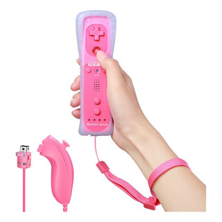 Kit Controle Remoto Compatível Com Nintendo Wii + Nunchuck Kit Controle Remoto Compatível Com Nintendo Wii + Nunchuck