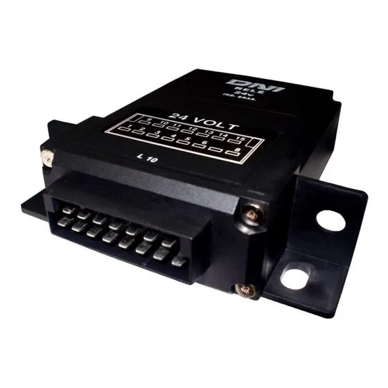 Caixa De Relé Edc Volvo 24v 15 Terminais 1618789 Dni 8854