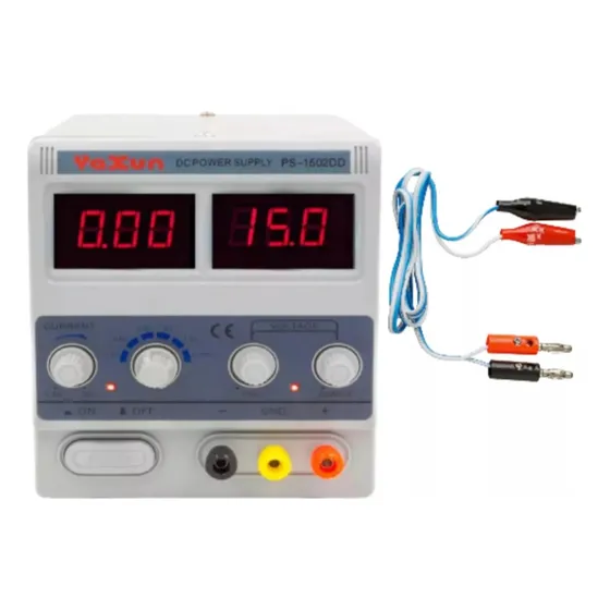 Fuente De Poder Regulable Yaxun 1502dd 0-15v 0,6-2a Digital