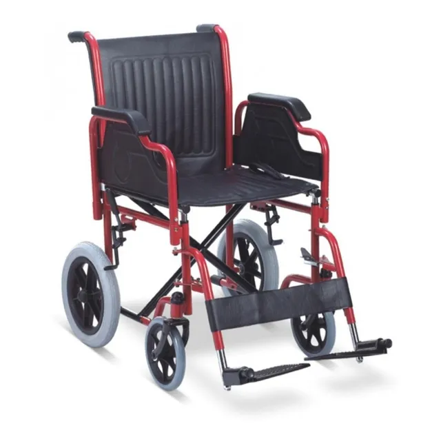 Silla De Ruedas De Transporte Angosta, Fs904b, Asiento 41 Cm