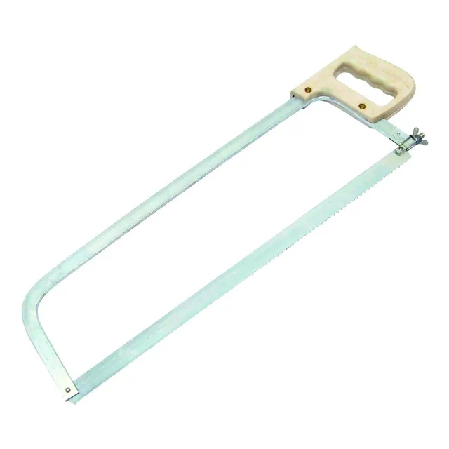 Arco D Sierra Carnicero Mango Blanco Pvc 18 Pulgadas Ramada 