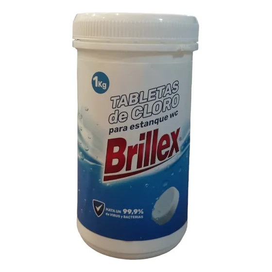 Tabletas De Cloro Estanque Wc Limpieza Baño 50 Und 1kg
