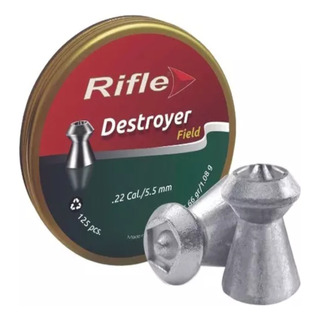 Diabolos Rifle S&f Cal. 5.5 Destroyer Expansivos 125pcs Diabolos Rifle S&f Cal. 5.5 Destroyer Expansivos 125pcs