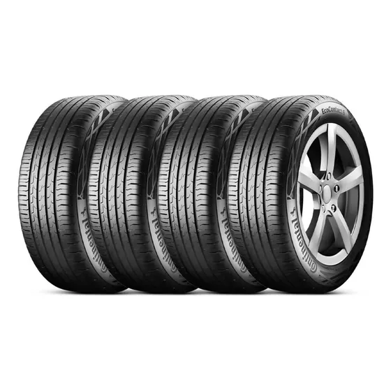 Kit 4 Pneu Continental Aro 15 185/60r15 88h Xl Ecocontact 6