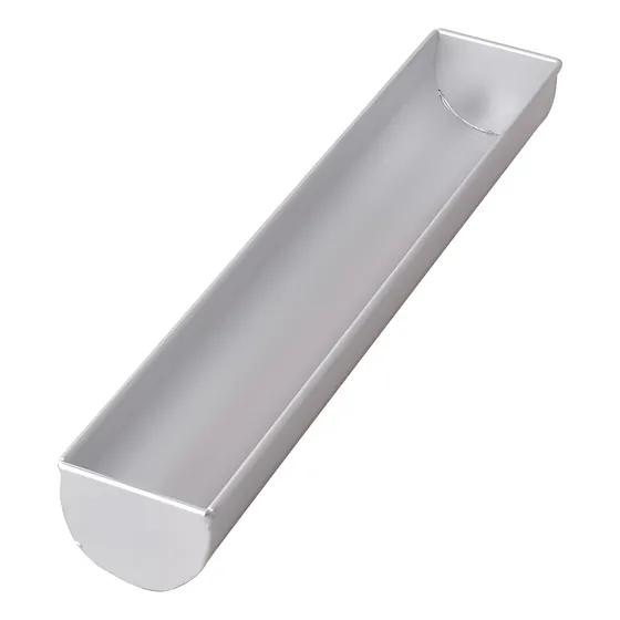 Molde Para Pastel Mousse Aluminio Largo Semicircular Tamaño