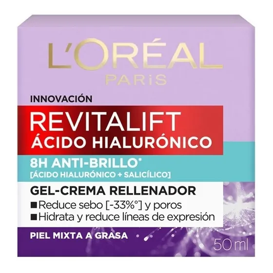 Crema Gel L'oréal Paris Revitalift Ácido Hialurónico