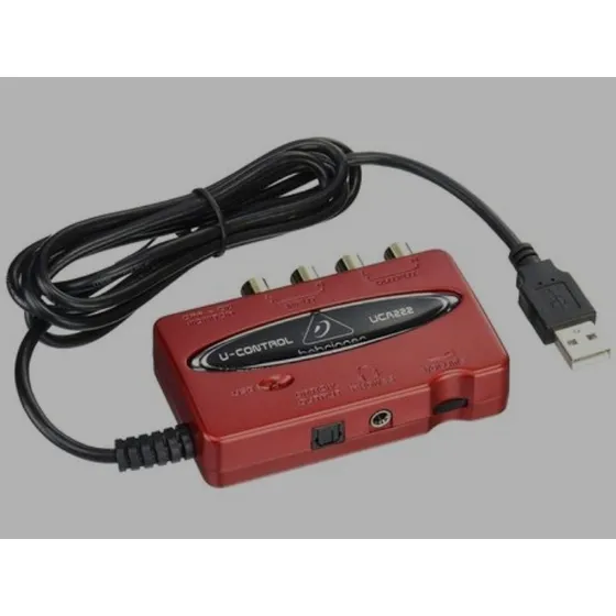 Interface Usb De Audio Marca Behringer U-control Uca222