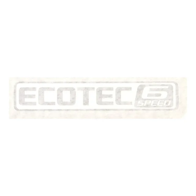 Emblema Ecotec 6 Speed Gm 52090675
