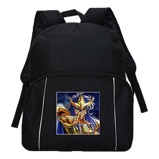 Mochila Negra 2wx Los Caballeros Del Zodiaco A510 Mochila Negra 2wx Los Caballeros Del Zodiaco A510