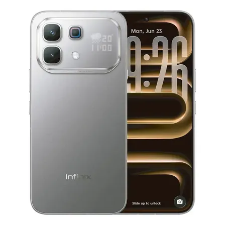 Celular Gamer Infinix Note 60 Pro 5g 256 Gb 12gb + 12gb Ram Cinza