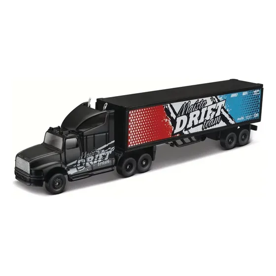 Juguete Camión Highway Haulers Tanque Negro Rojo Para Niños