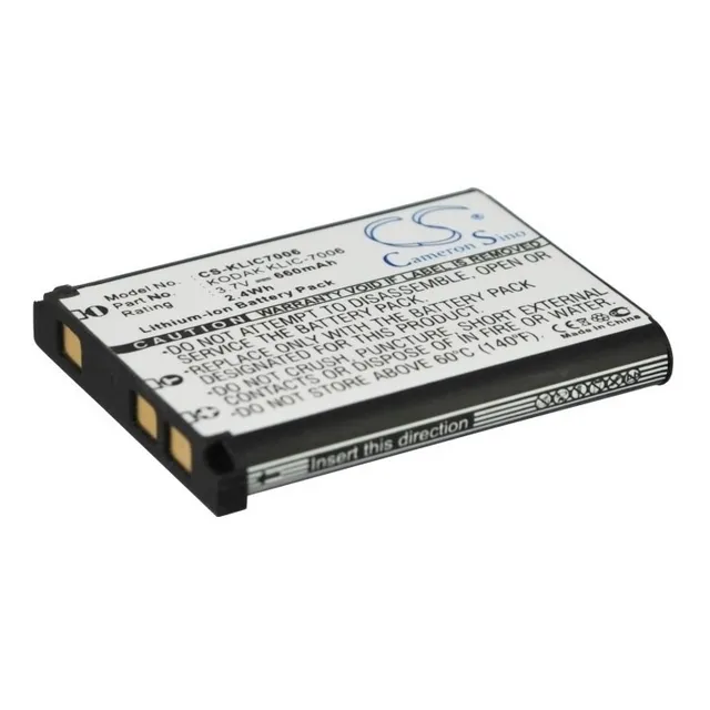 Bateria Litio-ion Klic-7006 P/ Kodak Easyshare M530 M550