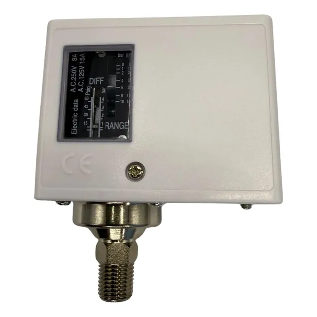 Pressostato Hlp 0 A 10 Bar Água Ar E Gases Inertes Universal