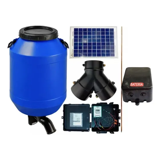 Alimentador Tratador Automático C/ Bateria Cães Aves Peixes