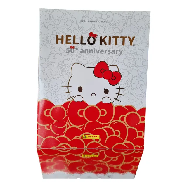 Panini Album De Barajitas Hello Kitty Aniversario Original