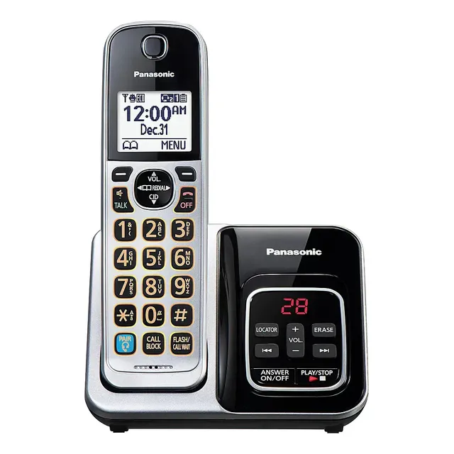 Teléfono Inalámbrico Panasonic Kx-tgd890s 1 Extension